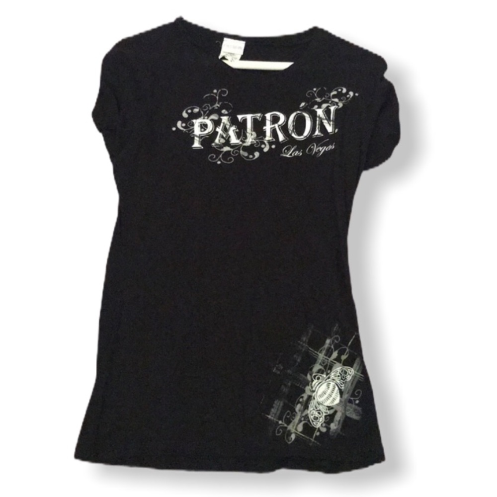 Patron Las Vegas black t shirt S/M